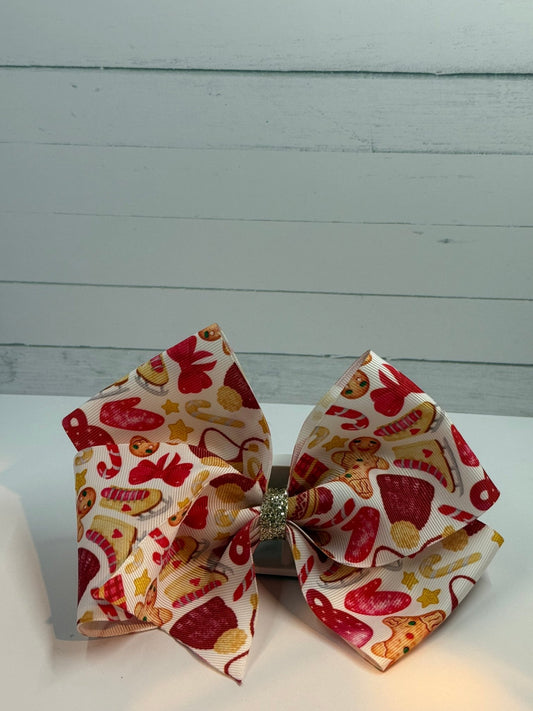 Christmas Mitten bow - Cutiebowtooties