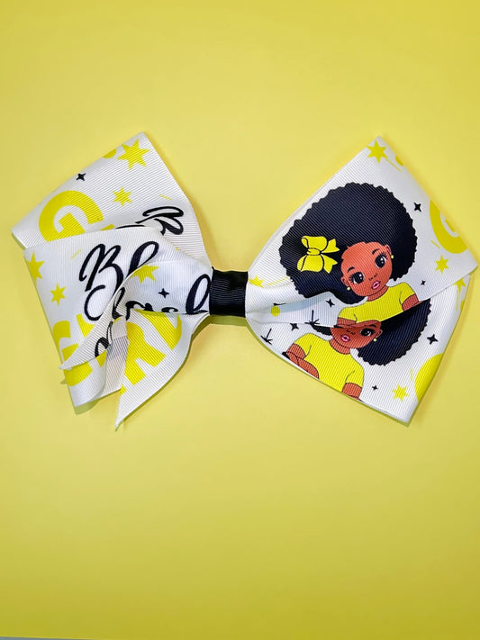 Cutiebow black magic bow - Cutiebowtooties