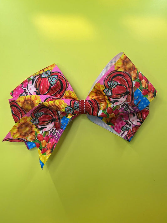 Cutiebow red bow - Cutiebowtooties